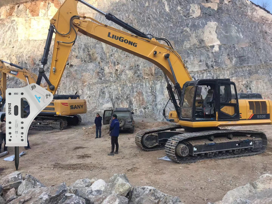 Open Type Skid Loader Jack Hammer 42 Ton Hydraulic Breakers For Excavators