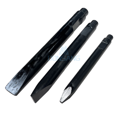 Customized Hydraulic Breaker Chisel 68mm Diameter Moil Point Chisel DS8C