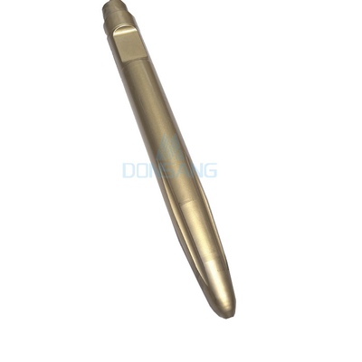 58HRC 40 Cr Hydraulic Breaker Parts Chisel 100mm Moil Point Chisel Suitable Hydraulic Rock Hammer DS8C