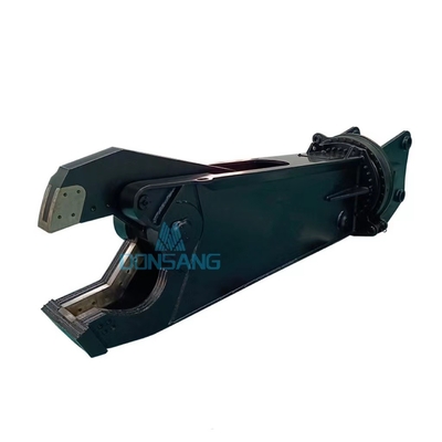 Black 15T Hydraulic Concrete Pulverizer For Excavator Cement Pulverizer
