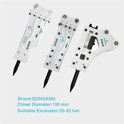 150mm Wide Box Type Hydraulic Hammer Breaker HB20G For 20 Ton 28 Ton Excavator
