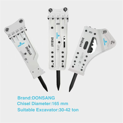 Chisel 165mm Hydraulic Hammer Breaker For 30 Ton 35 Ton 40 Ton Excavator