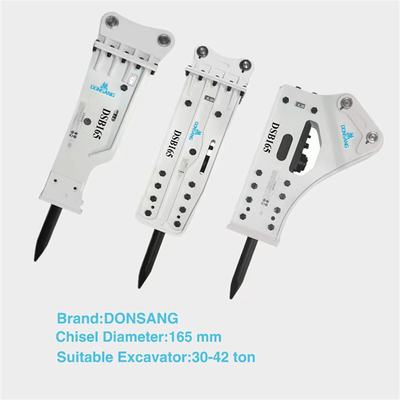 Chisel 165mm Hydraulic Hammer Breaker For 30 Ton 35 Ton 40 Ton Excavator