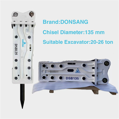 25 Ton Excavator Hydraulic Breaker For 135mm Wide Hyraulic Hammer Breaker