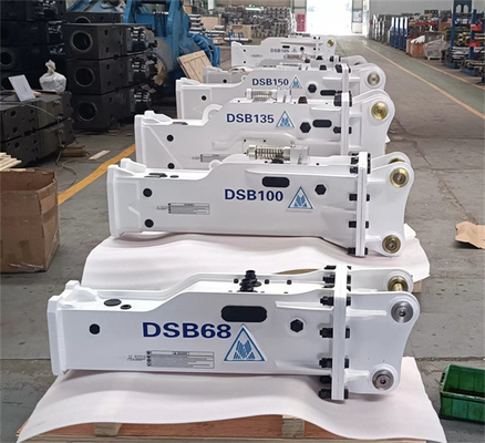 800bpm Excavator Hydraulic Breaker For 85mm Wide Chisel Rock Breaker Hammer
