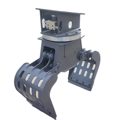 0.8m3 Hydraulic Grapple For Excavator 50 Tons Customized Color