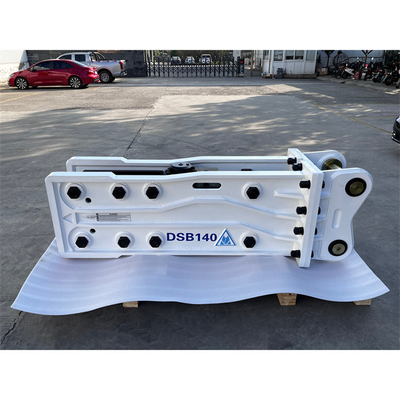 400bpm Excavator Hydraulic Breaker 140Mm Wide Chisel Rock Hammer Attachments
