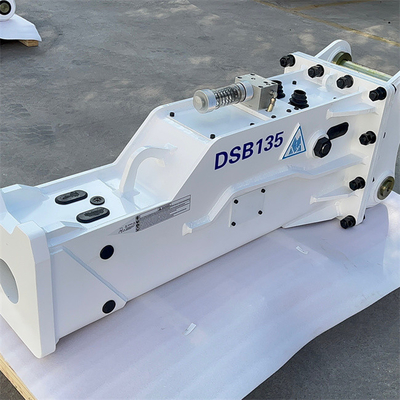 135mm Box Type Hydraulic Rock Hammer HB20G Attachment For Excvator