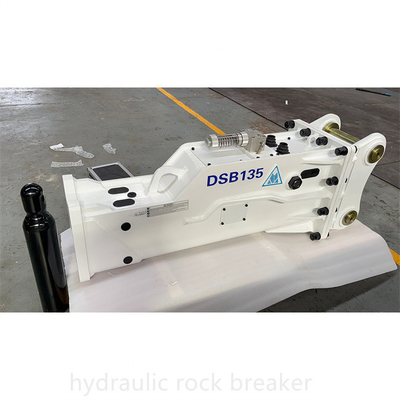 Backhoe Loader Hydraulic Rock Breaker 140 Kgf/cm2 1 Year Warranty