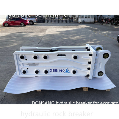 High Performence Hydraulic Rock Breaker Hammer 175mm Wide Chisel Open Type