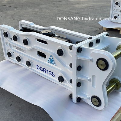Impactful Hydraulic Breaker Hammer Oil Flow 170 - 240 L/Min Hydraulic Rock Breaker