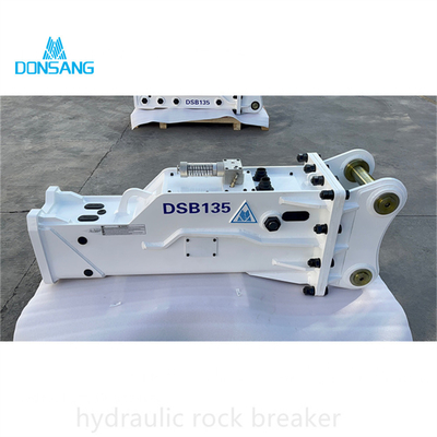 Box Type Hydraulic Rock Breaker For Demolition Construction Of Rock Crushing Houses DSB165 For 20 Ton Excavator