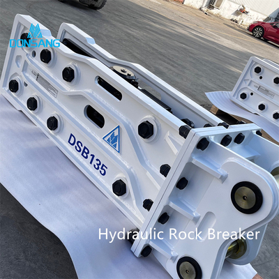 35 Tons 45 Tons Excavator Hydraulic Rock Breaker Chisel 175Mm Wide Hydraulic Breaker Hammer