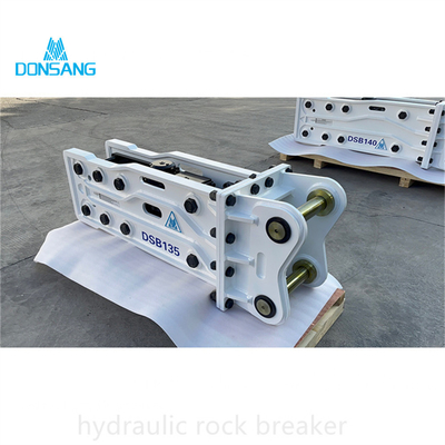 20 Tons 30 Tons Excavator Hydraulic Breaker With 135 Mm Wide Chisel