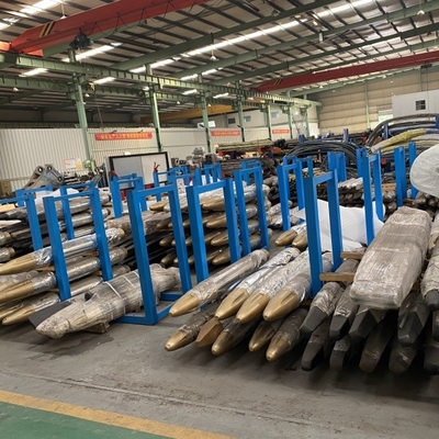 Excavator Hydraulic Breaker Hammer Multi Specification Concrete Demolition Equipment Mining Rock Drilling Crusher