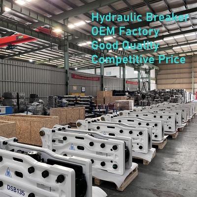 Hydraulic Rock Breaker Hydraulic Demolition Hammer Chisel 140 mm Rock Hammer Attachments Construction Machinery