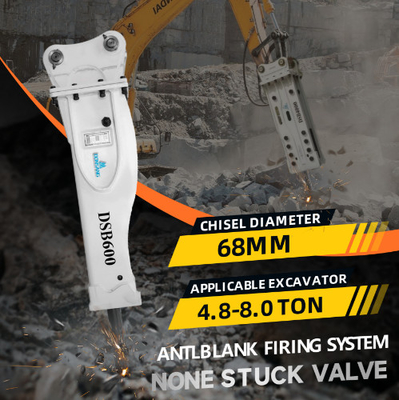 Hydraulic Rock Breaker OEM Facotry Skid Steer Loader Concrete Breaker With Rock Hammer Breaker Hydraulic Hammer For Sale