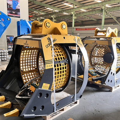 Excavator Attachment Rotating Screening Bucket Rotating Screening Bucket Excavator Rotating Screening Bucke Crusher Hot Sale