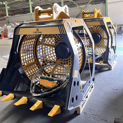Rotating Screening Bucket Excavator Attachment Excavator Rotating Screening Bucke Crusherening Bucket Rotating Screening Factory Good Price Good Quantity