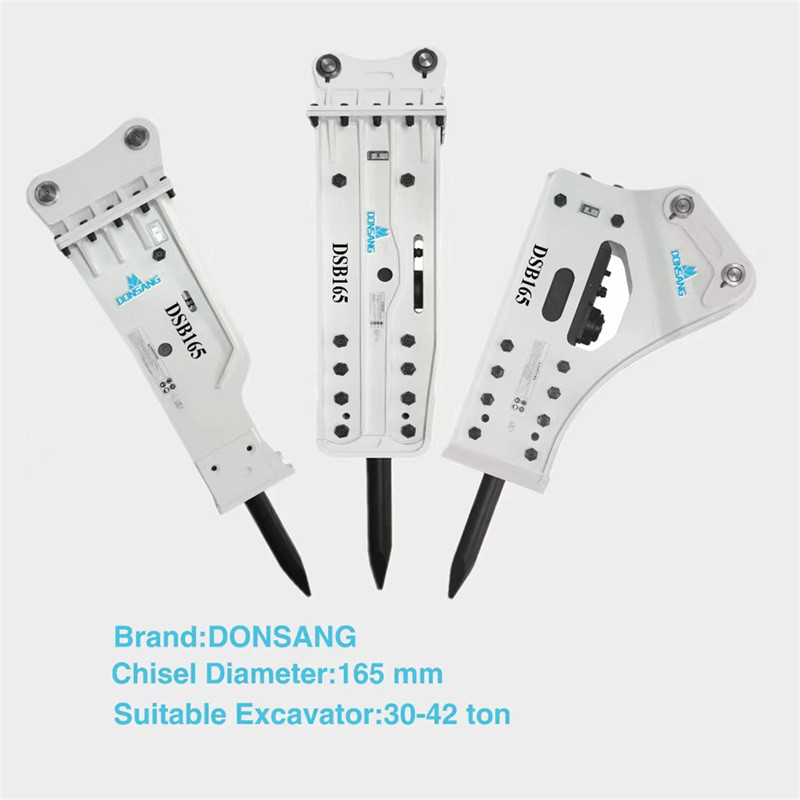 Chisel 165mm Hydraulic Hammer Breaker For 30 Ton 35 Ton 40 Ton Excavator