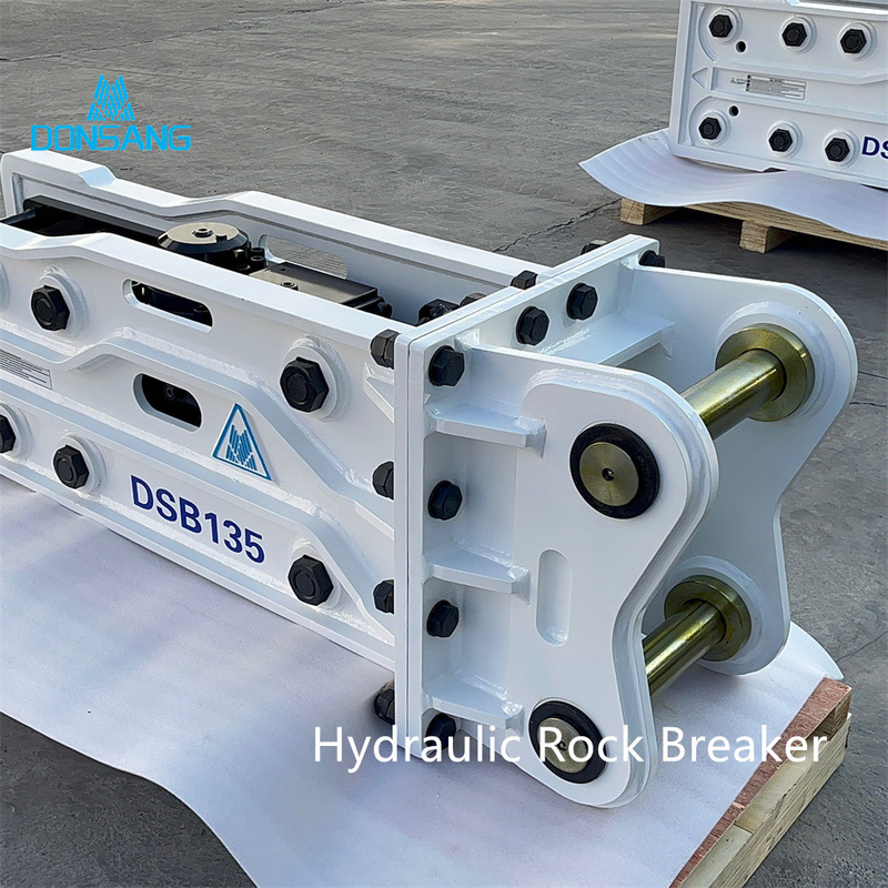 35 Tons 45 Tons Excavator Hydraulic Rock Breaker Chisel 175Mm Wide Hydraulic Breaker Hammer