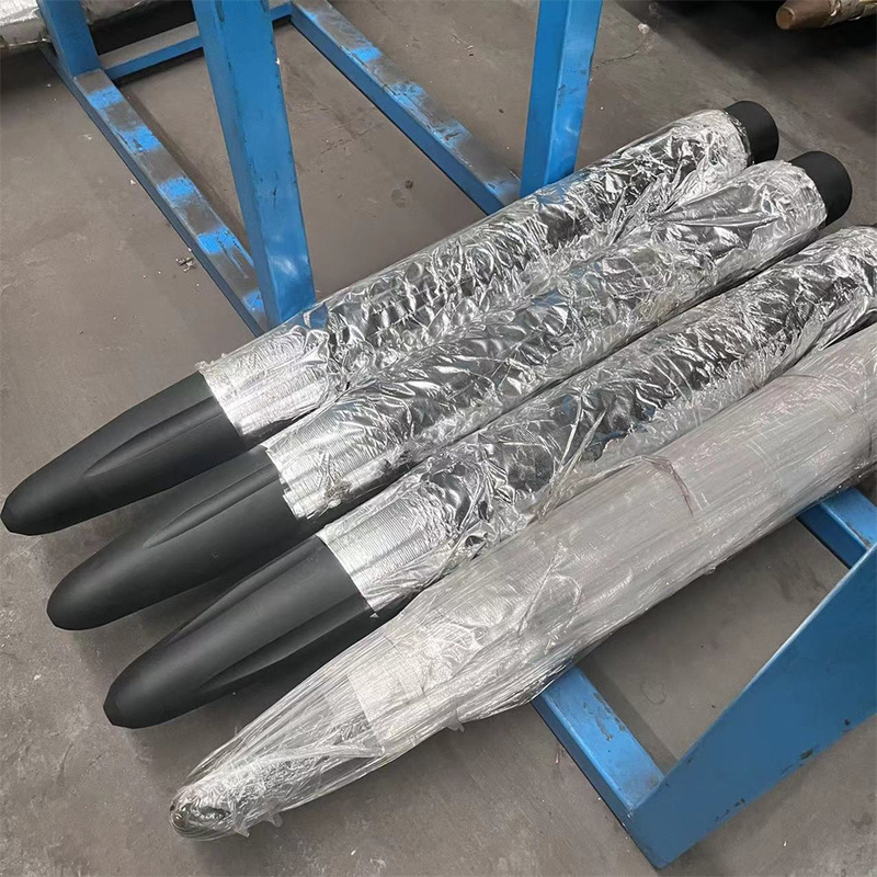 150mm Diameter Rock Breaker Chisel Rock Breaker Parts Gold Hydraulic Breaker Chisel Moil Point DS8C
