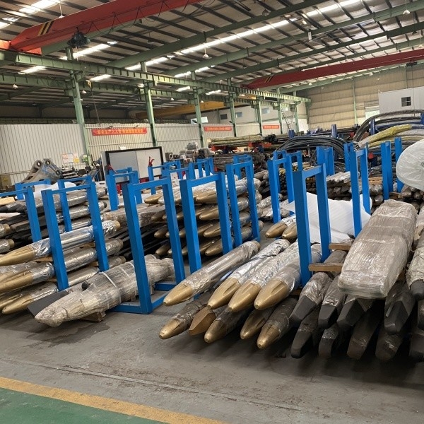 Excavator Hydraulic Breaker Hammer Multi Specification Concrete Demolition Equipment Mining Rock Drilling Crusher