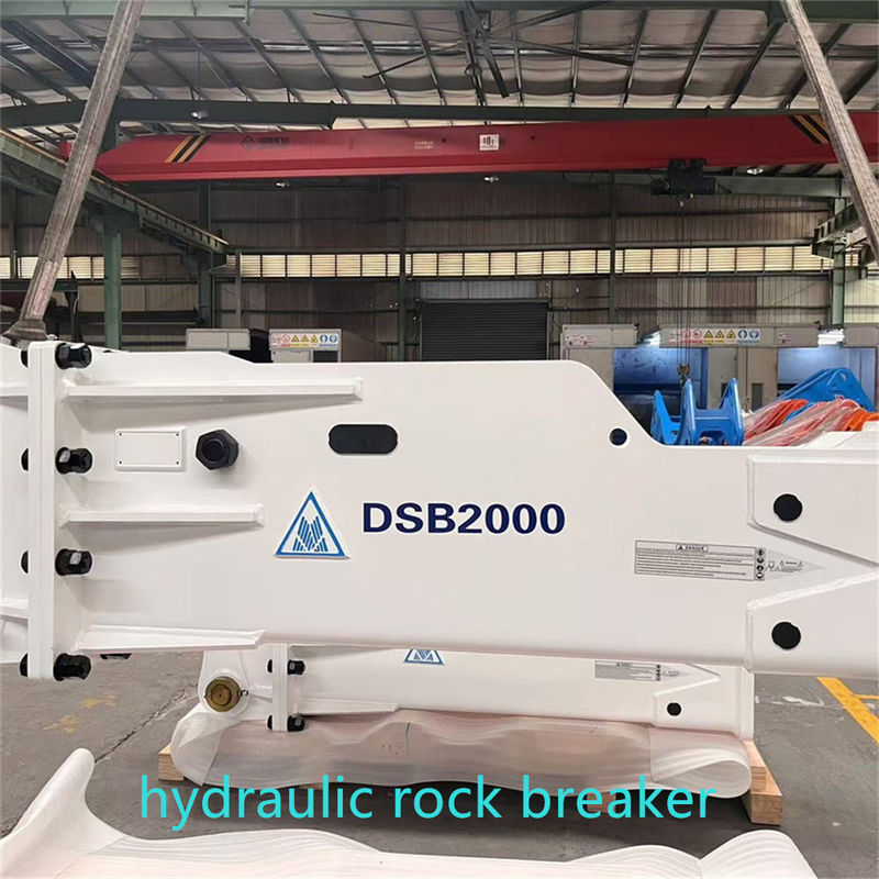 Excavator Hydraulic Breaker Hammer Factory DONSANG Hydraulic Rock Hammer for 20 Tons 30 Tons Excavator Hydraulic Rock Breaker With 135 Mm Wide Chisel HB20G Good Price